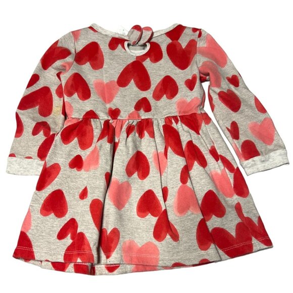 Carter's Heart Dress Girls Size 3T Excellent Very gently used condition No flaws - Picture 2 of 4
